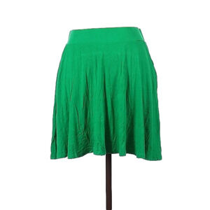 Boden 10 Petite mid rise Flowy mini skirt green